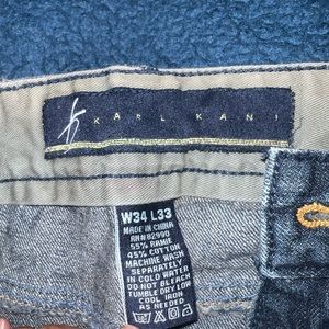 karl kani blue jeans